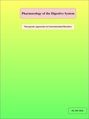 cover image of Pharmacology of the Digestive System
